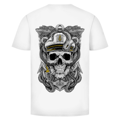 CAPTAIN SKULL Backprint Shirt