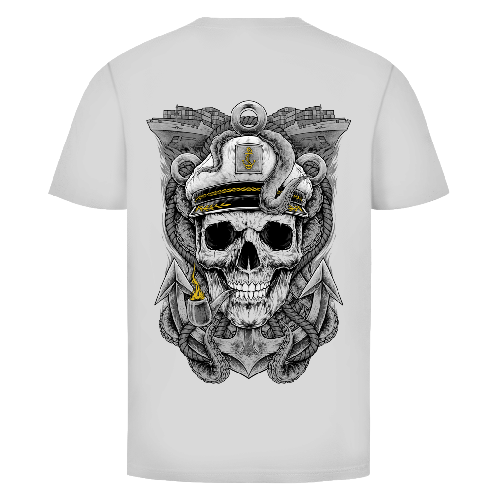 CAPTAIN SKULL Backprint Shirt