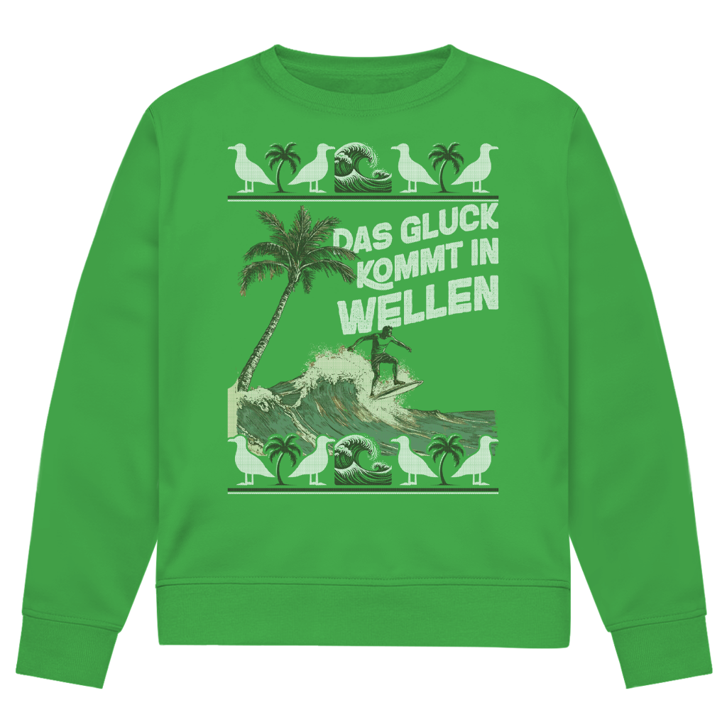 DAS GLÜCK KOMMT IN WELLEN SWEATER