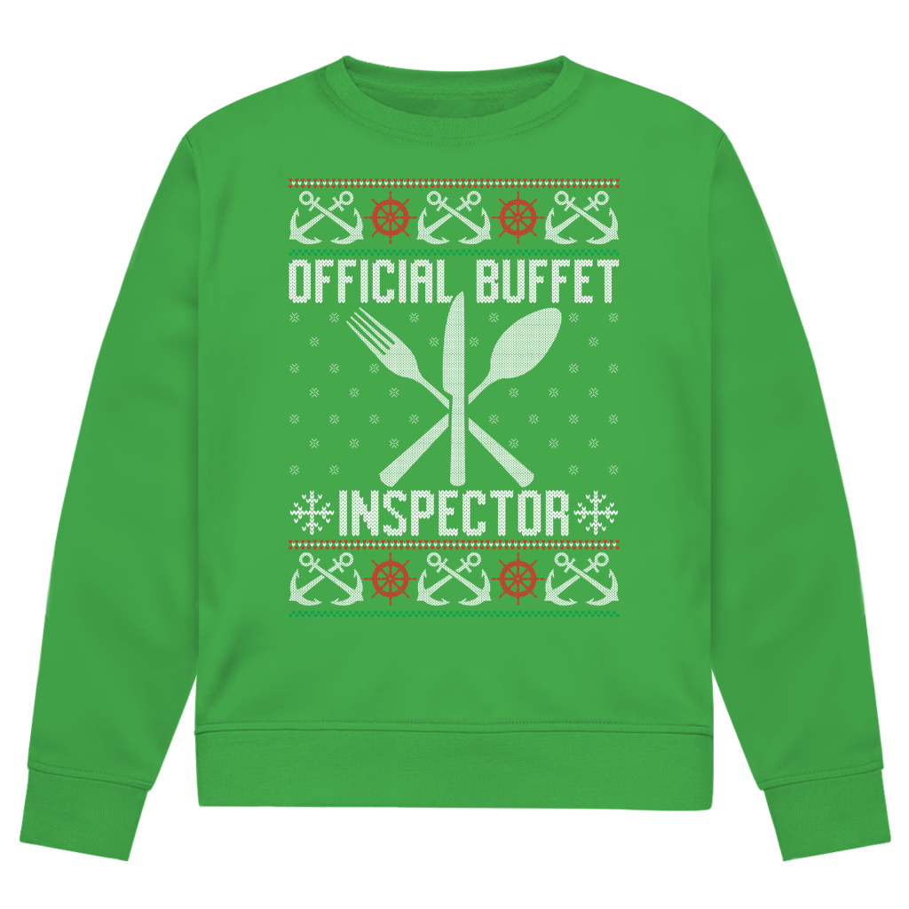 OFFICIAL BUFFET INSPECTOR SWEATER