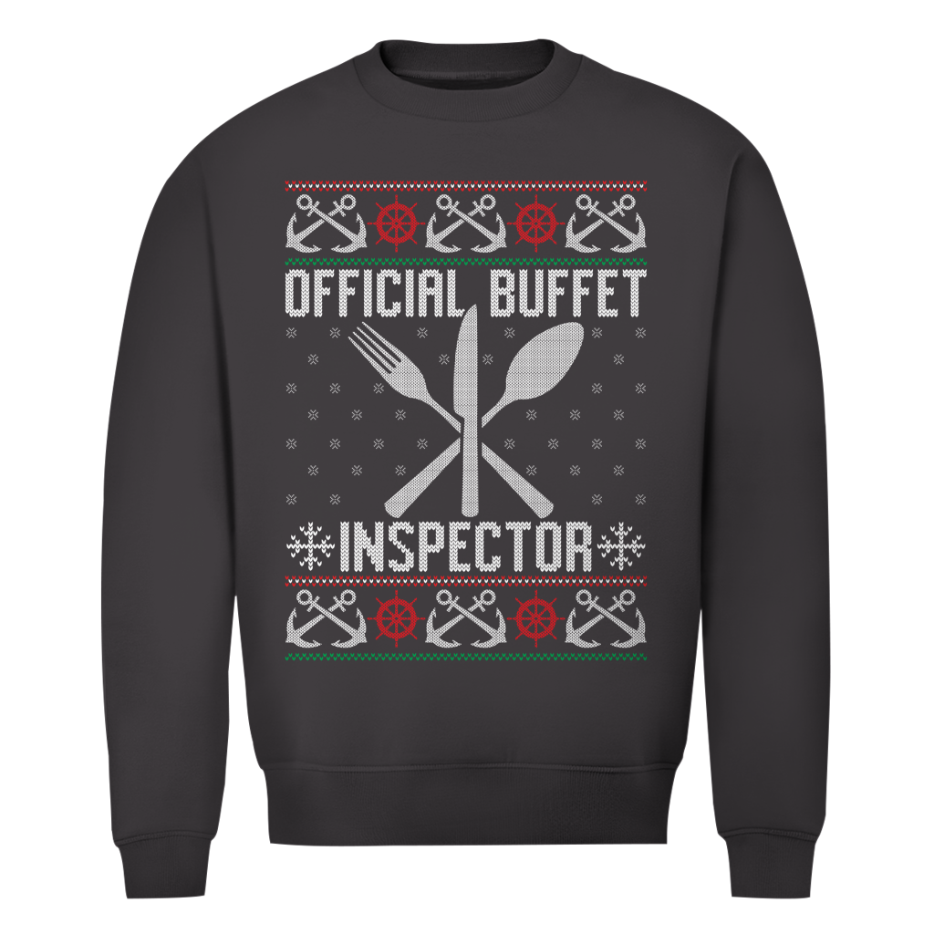 OFFICIAL BUFFET INSPECTOR SWEATER