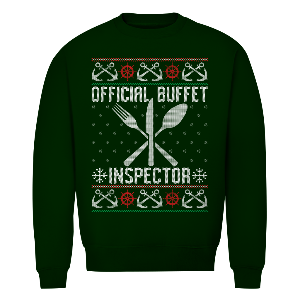 OFFICIAL BUFFET INSPECTOR SWEATER