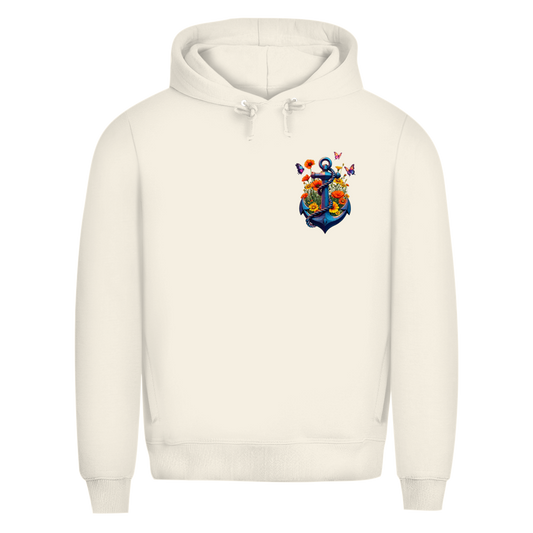 FLOWER POWER ANCHOR – Herren Hoodie
