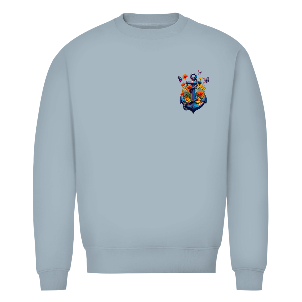 FLOWER POWER ANCHOR – Herren Sweater