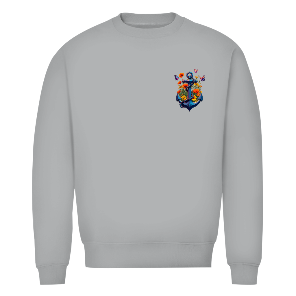 FLOWER POWER ANCHOR – Herren Sweater