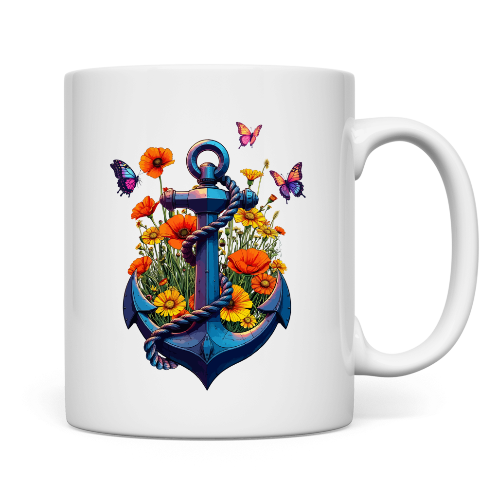 FLOWER POWER ANCHOR Keramikpott