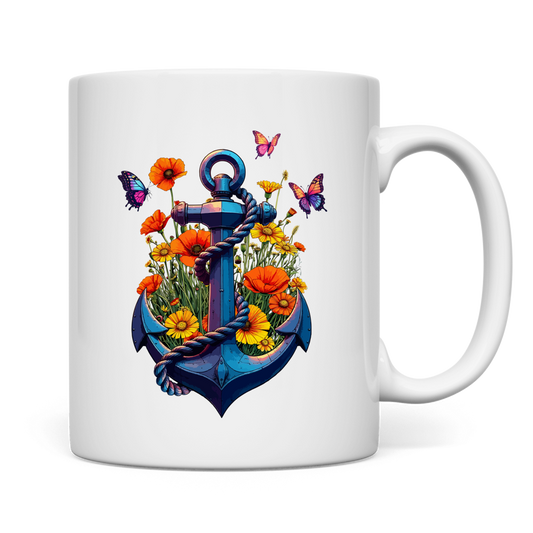 FLOWER POWER ANCHOR Keramikpott