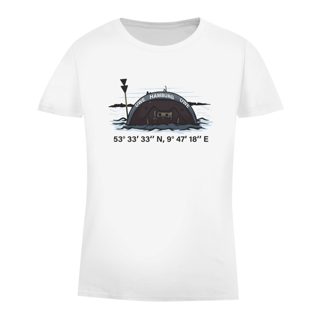 Damen Premium Bio T-Shirt UWE HAMBURG