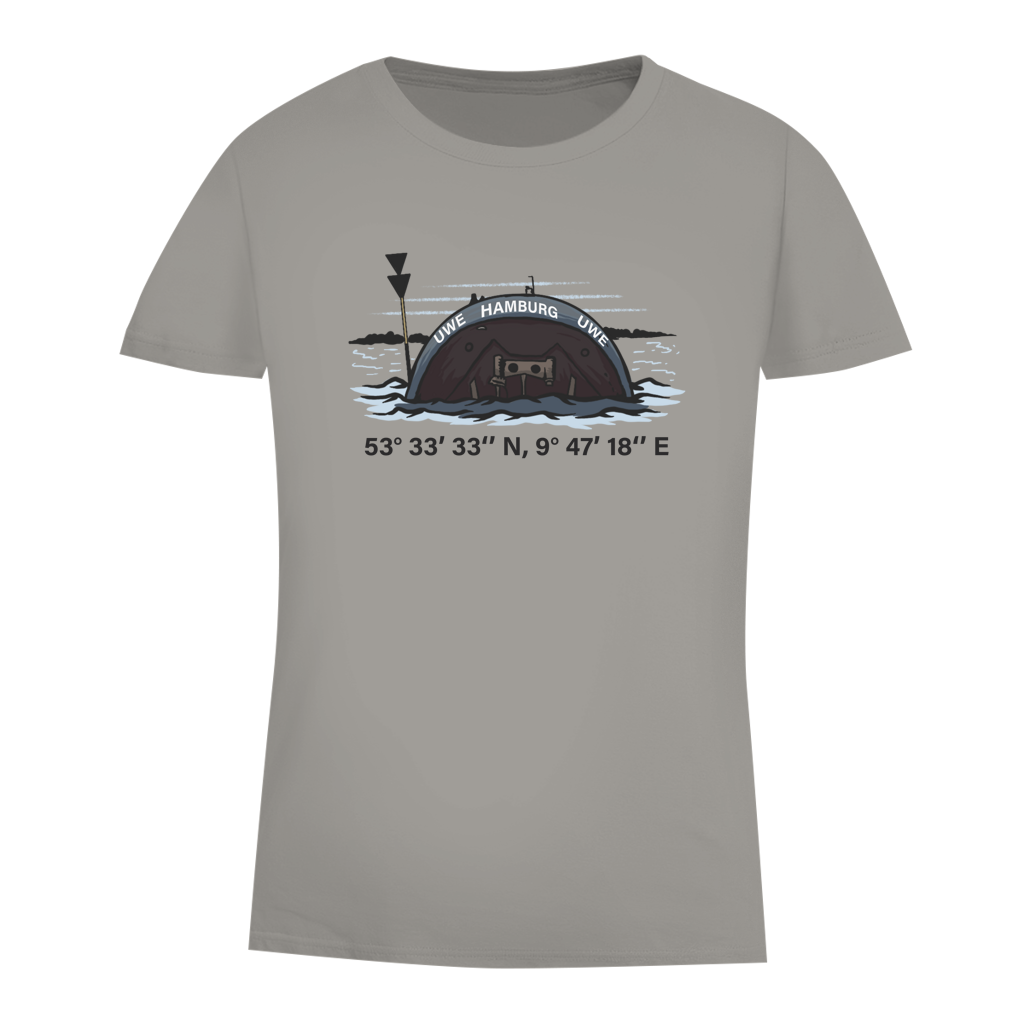 Damen Premium Bio T-Shirt UWE HAMBURG