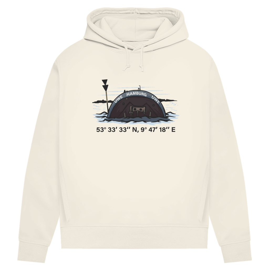 Damen Premium Bio Hoodie UWE HAMBURG