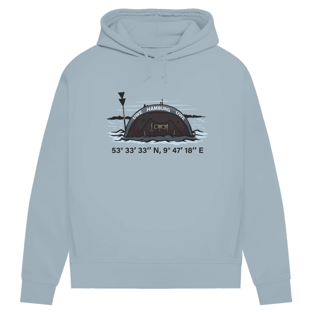 Damen Premium Bio Hoodie UWE HAMBURG