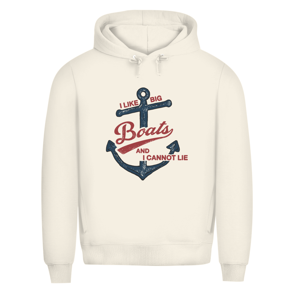 I LIKE BIG BOATS – Herren Hoodie