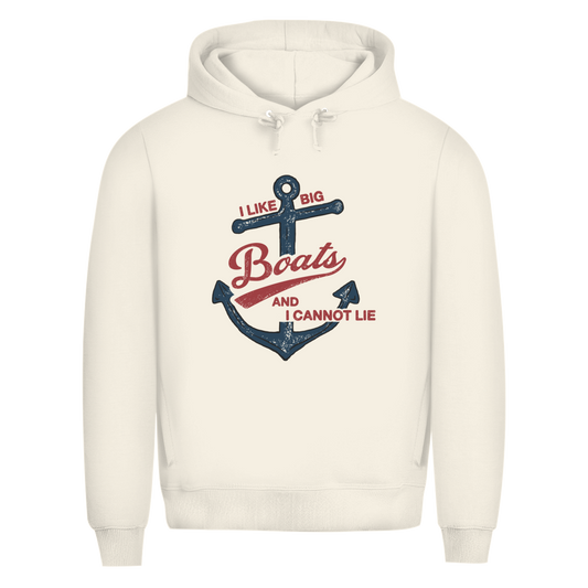 I LIKE BIG BOATS – Herren Hoodie