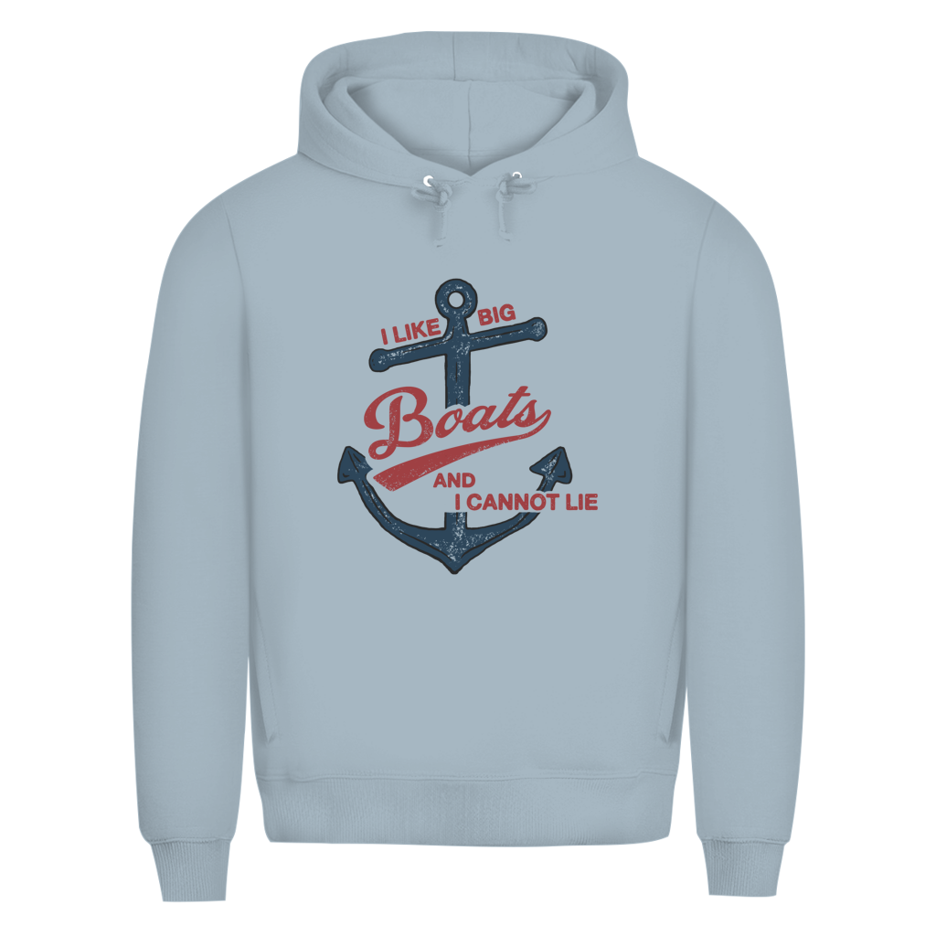 I LIKE BIG BOATS – Herren Hoodie