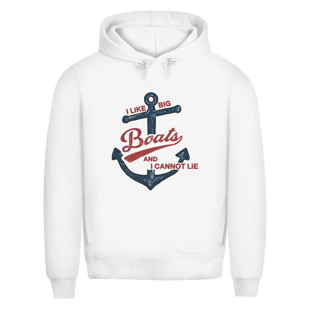 I LIKE BIG BOATS – Herren Hoodie
