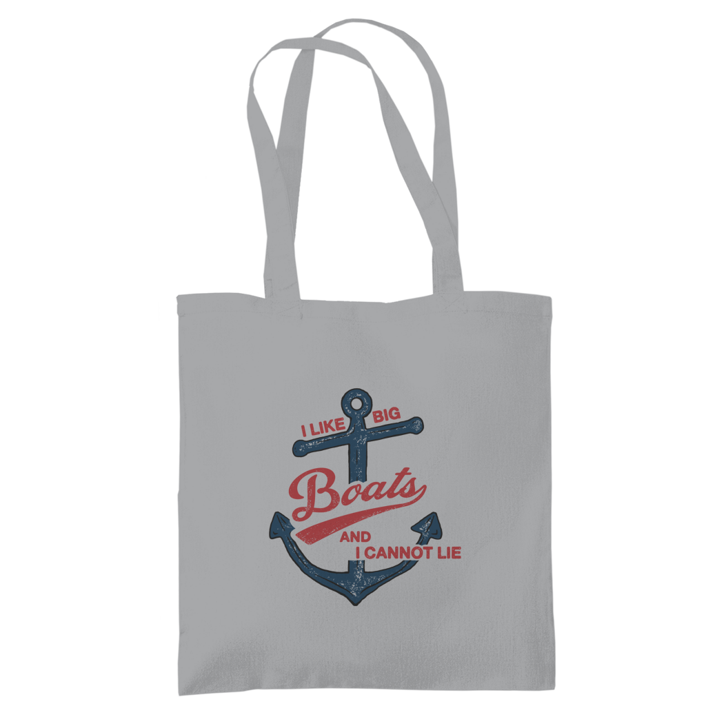 Tragetasche I LIKE BIG BOATS