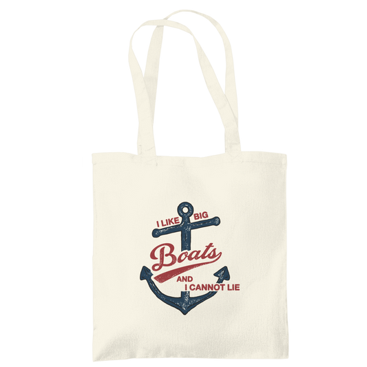 Tragetasche I LIKE BIG BOATS