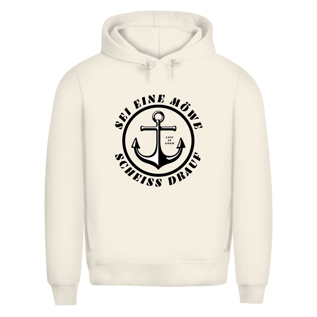 SEI EINE MÖWE – Herren Hoodie