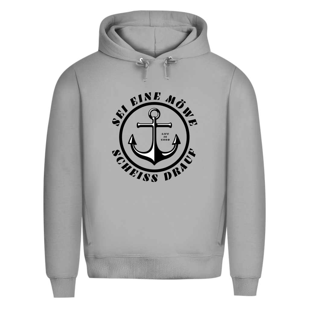 SEI EINE MÖWE – Herren Hoodie