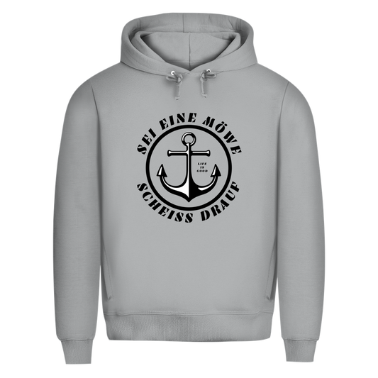 SEI EINE MÖWE – Herren Hoodie