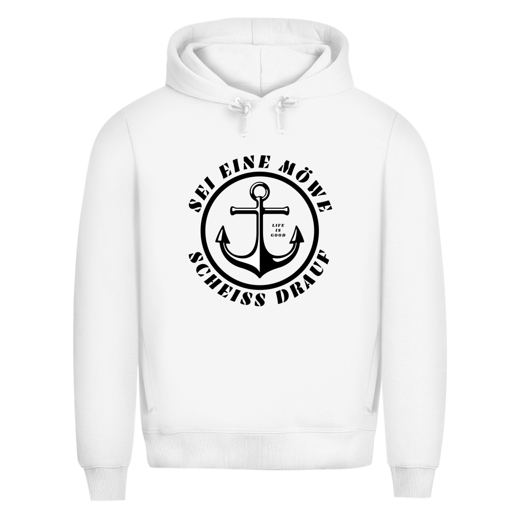 SEI EINE MÖWE – Herren Hoodie
