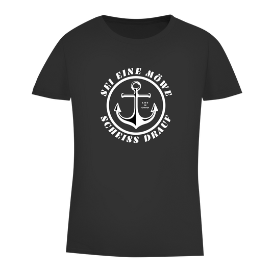 Damen Premium Bio T-Shirt SEI EINE MÖWE