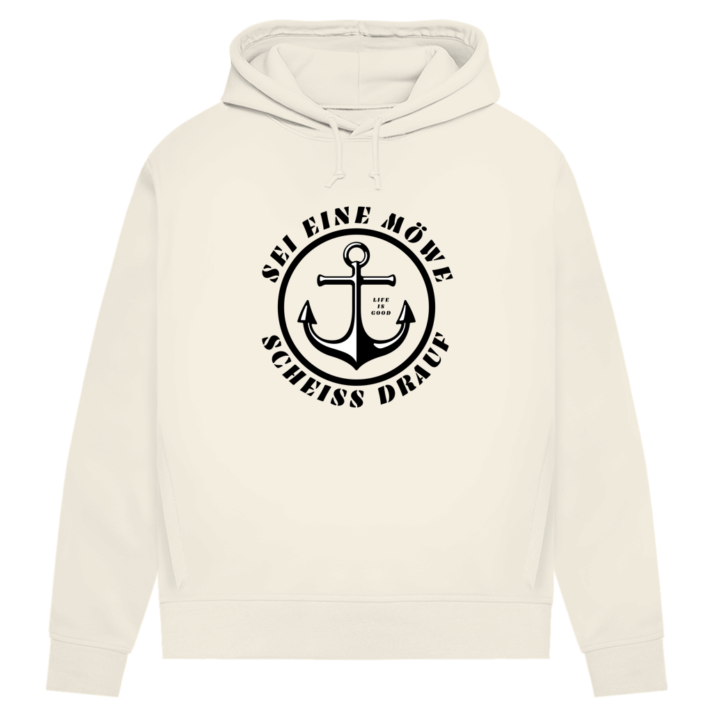 Damen Premium Bio Hoodie SEI EINE MÖWE