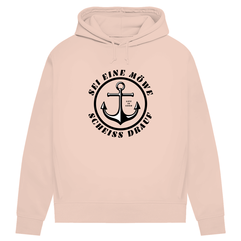 Damen Premium Bio Hoodie SEI EINE MÖWE