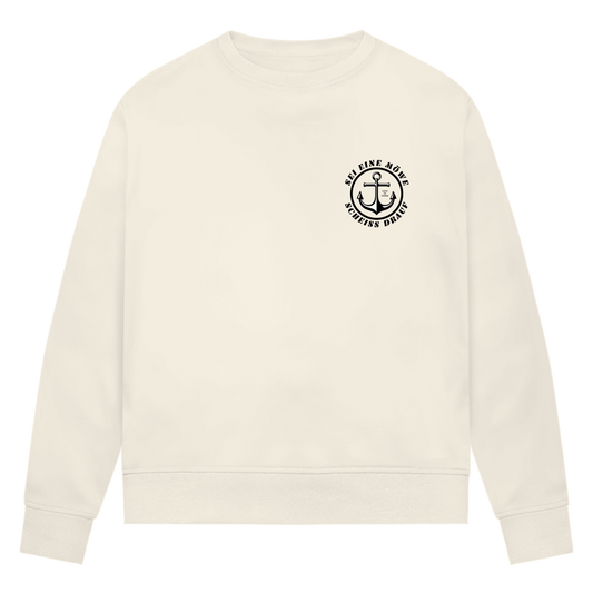 Damen Premium Bio Sweatshirt SEI EINE MÖWE