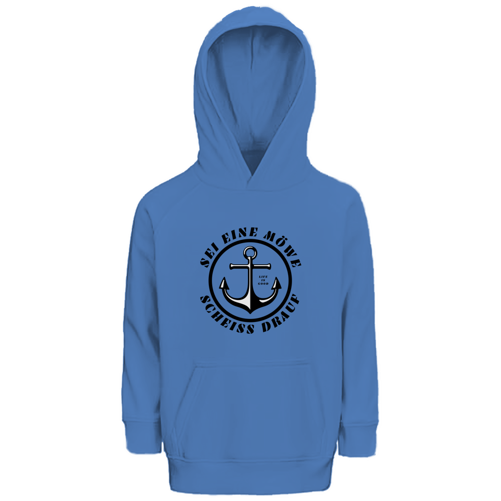 SEI EINE MÖWE ⚓️ Kinder Bio Hoodie