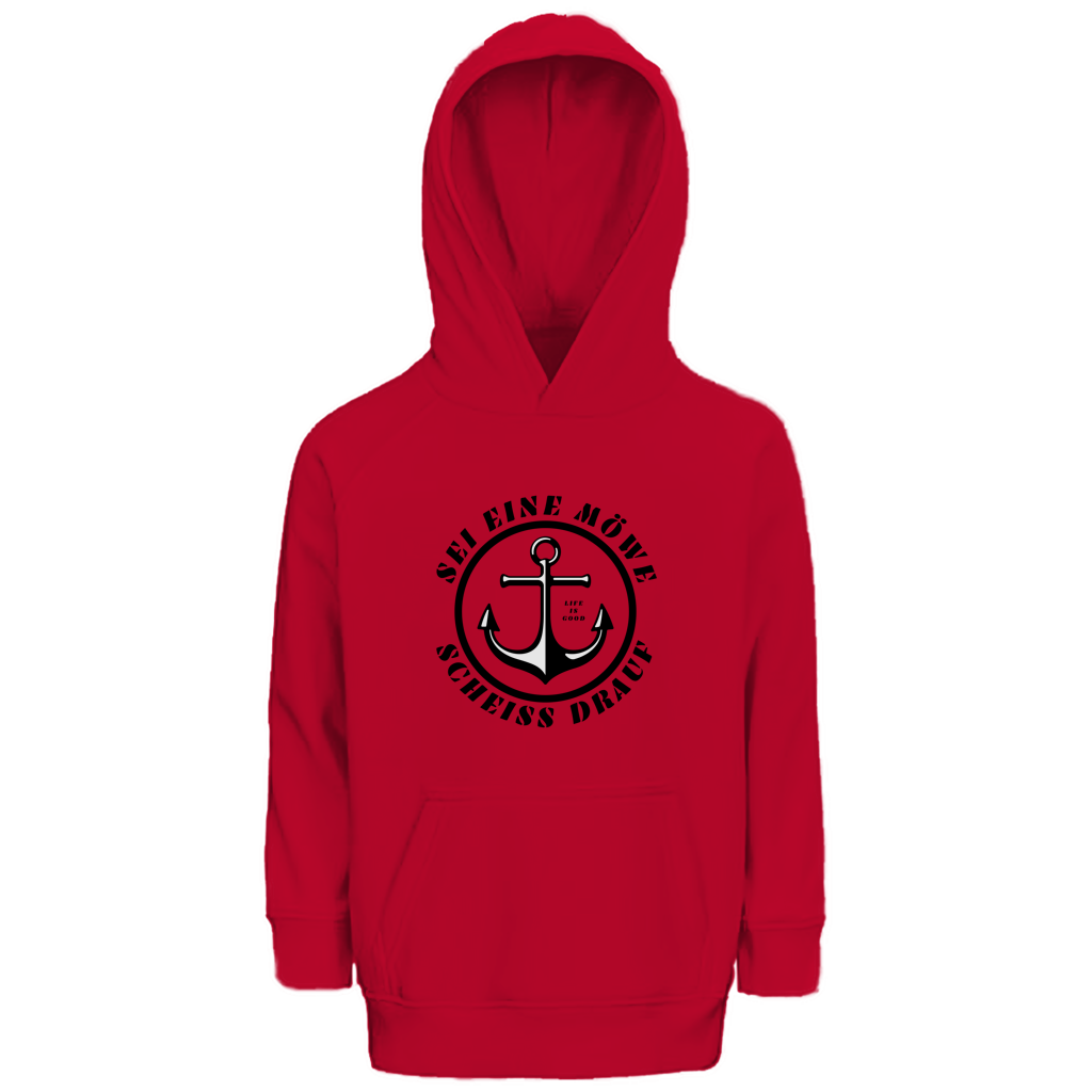 SEI EINE MÖWE ⚓️ Kinder Bio Hoodie