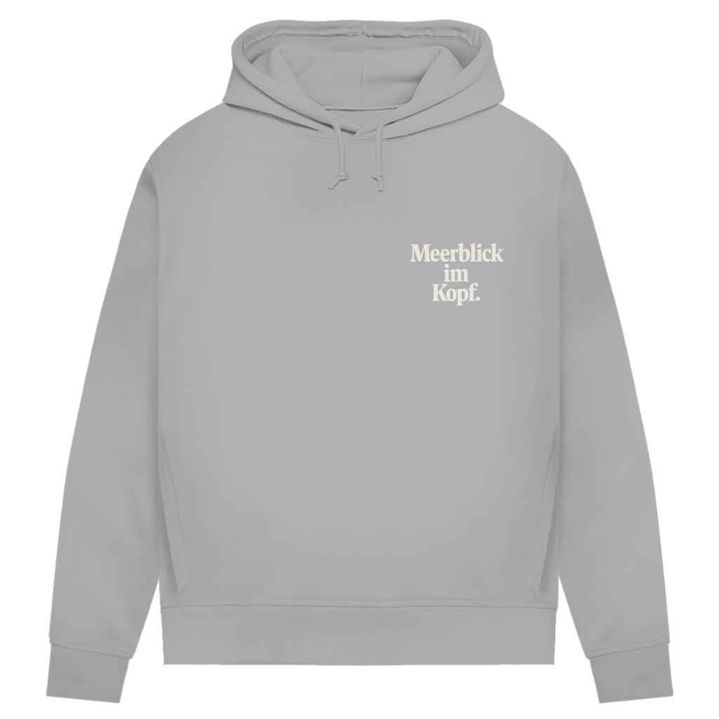 Damen Premium Bio Hoodie MEERBLICK IM KOPF