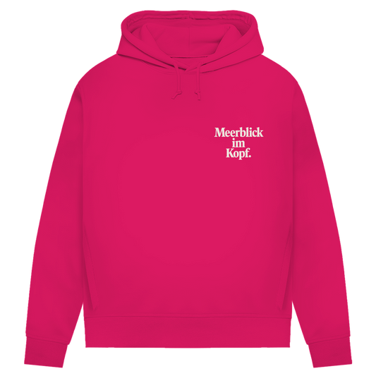 Damen Premium Bio Hoodie MEERBLICK IM KOPF