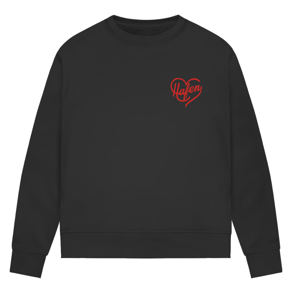 Damen Premium Bio Sweater HAFENLIEBE