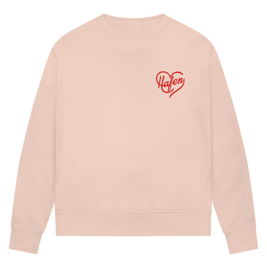 Damen Premium Bio Sweater HAFENLIEBE