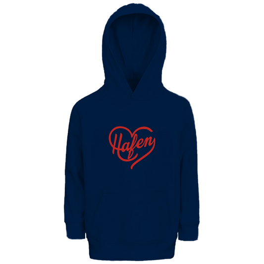 Kinder Premium Bio Hoodie HAFENLIEBE