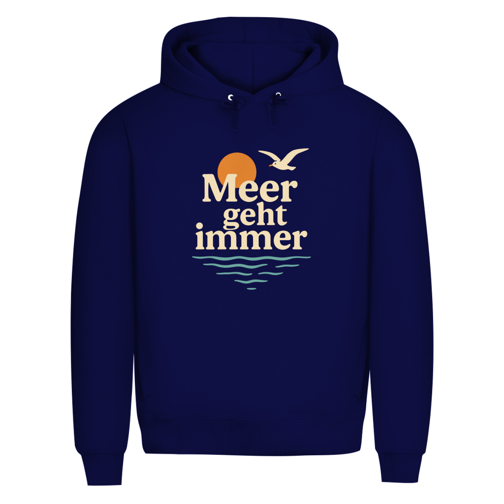 Herren Hoodie MEER GEHT IMMER
