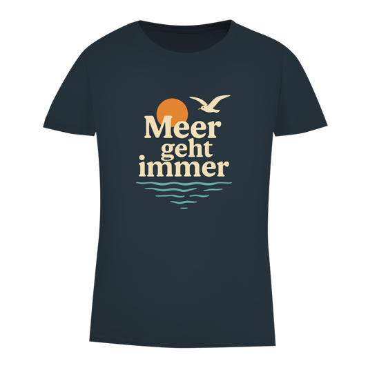 Damen Premium Bio T-Shirt MEER GEHT IMMER