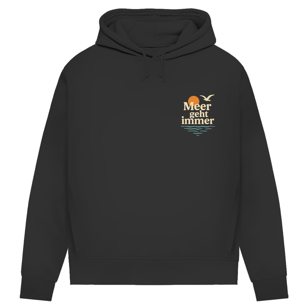Damen Premium Bio Hoodie MEER GEHT IMMER