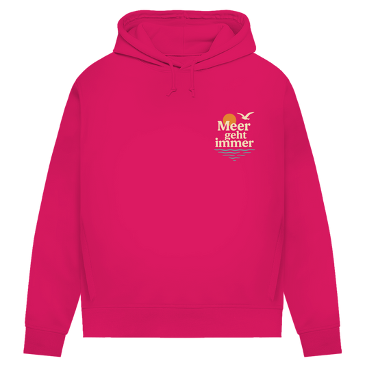 Damen Premium Bio Hoodie MEER GEHT IMMER