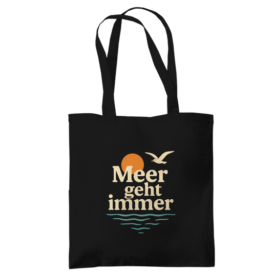 Tragetasche MEER GEHT IMMER