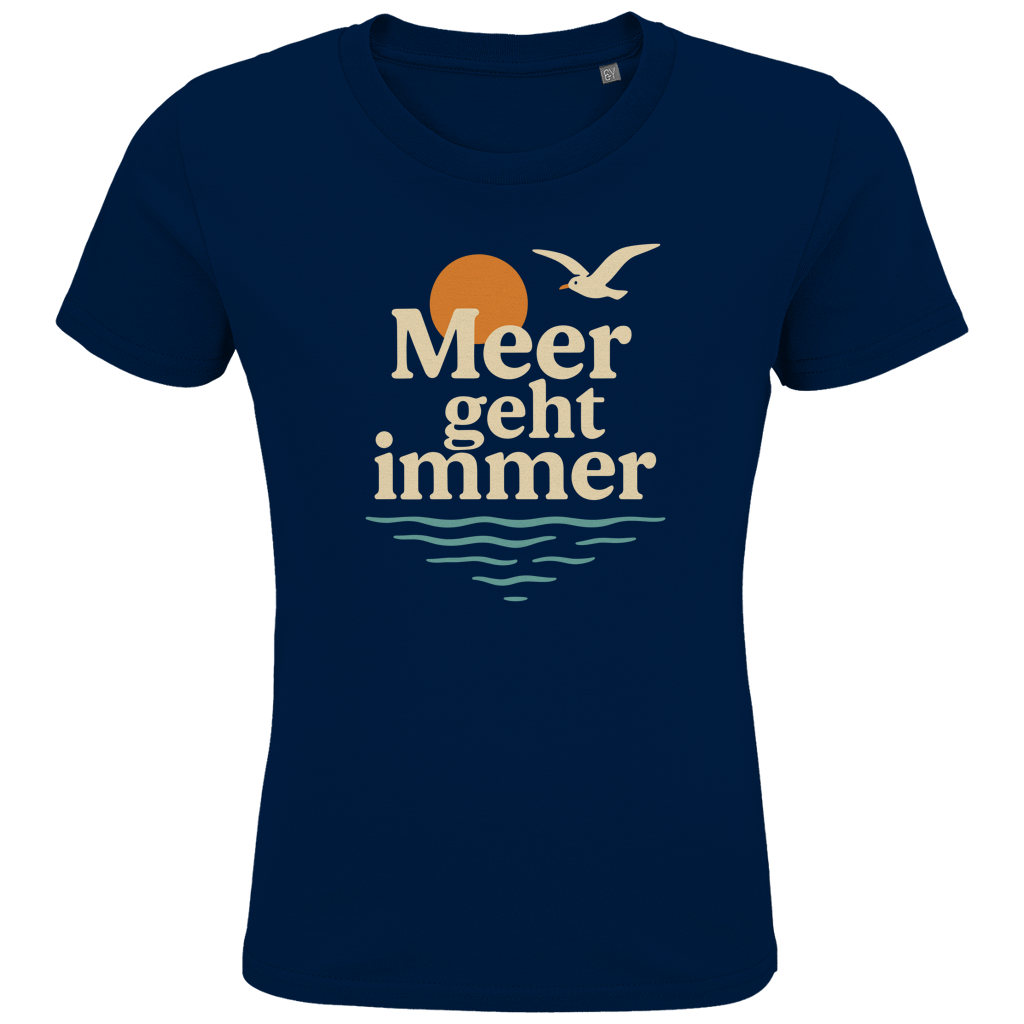 MEER GEHT IMMER ⚓️ Kids Bio Shirt