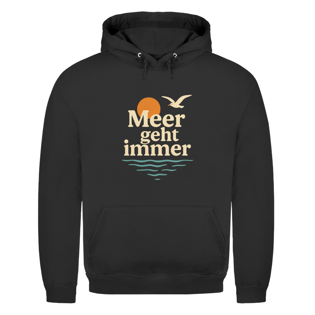 MEER GEHT IMMER Herren Hoodie