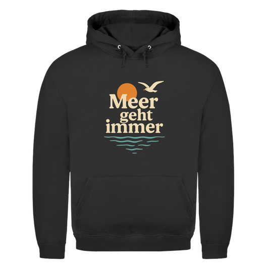 MEER GEHT IMMER Herren Hoodie