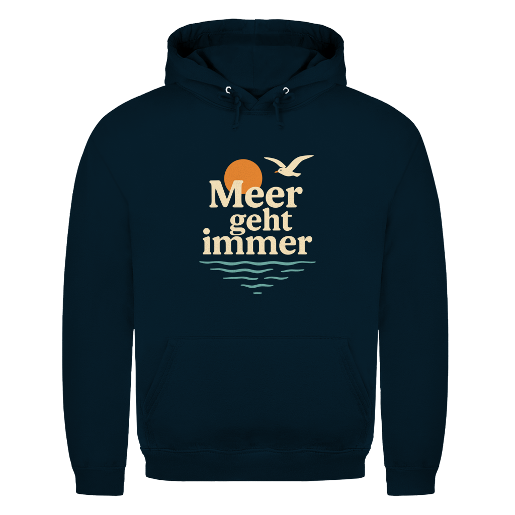 MEER GEHT IMMER Herren Hoodie