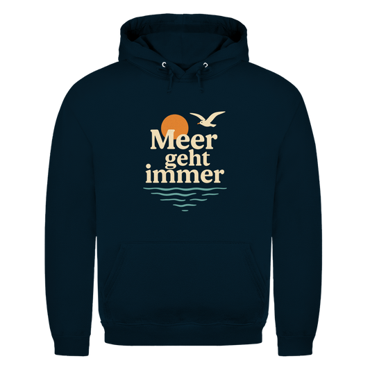 MEER GEHT IMMER Herren Hoodie
