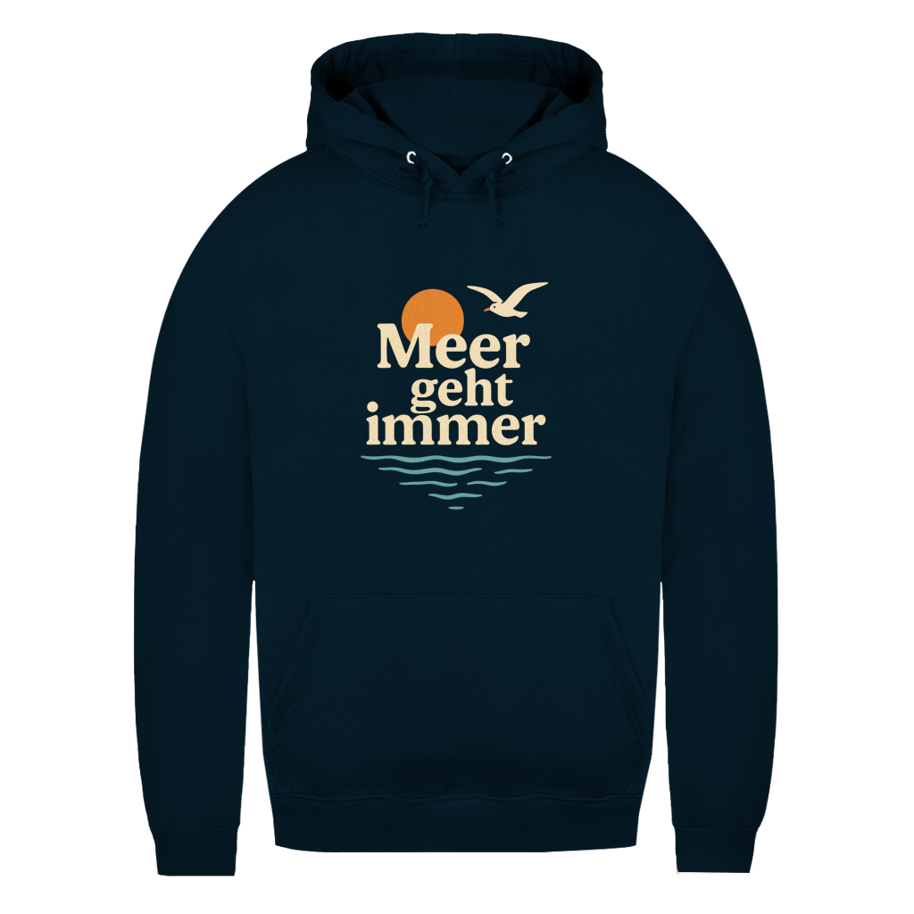 Damen Hoodie MEER GEHT IMMER