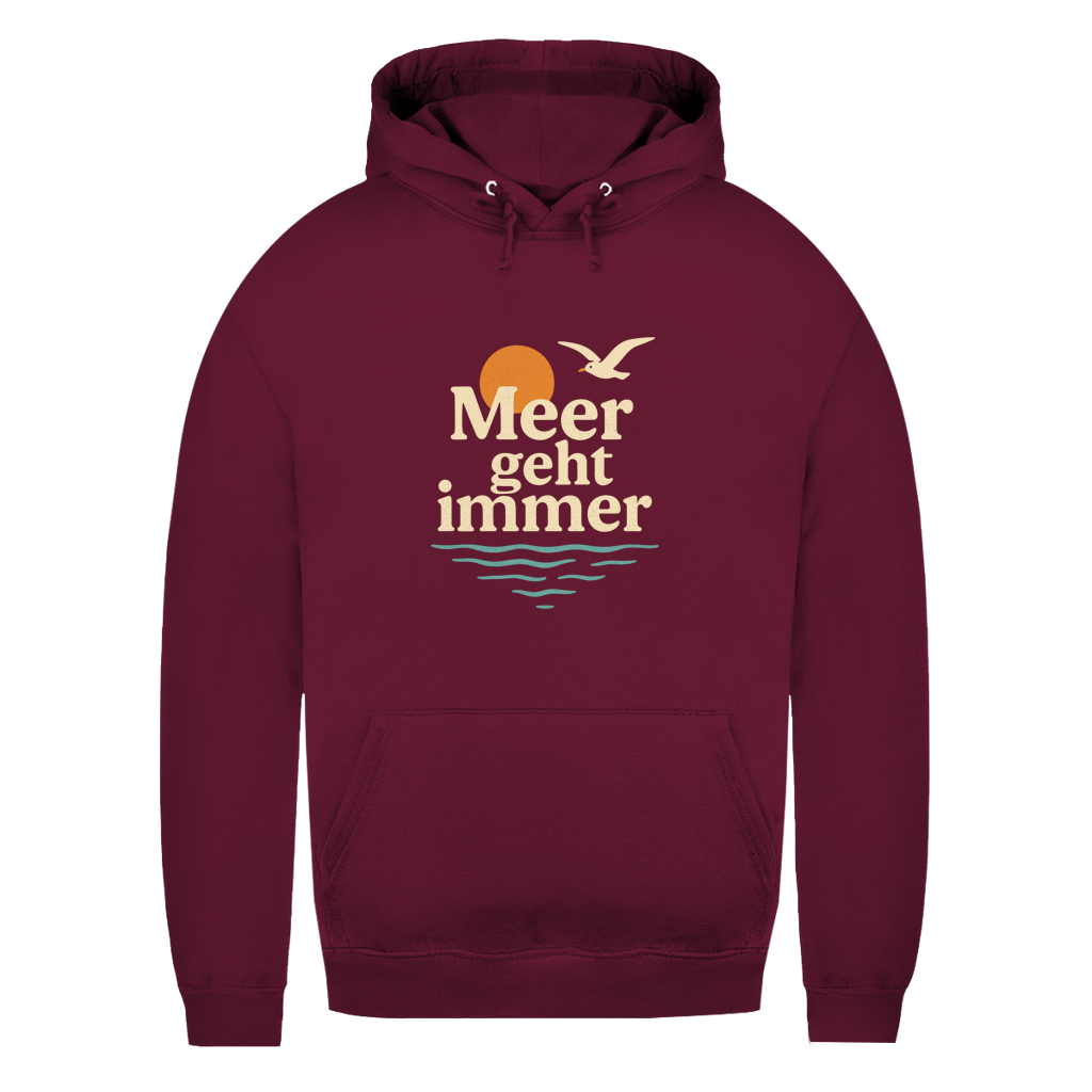 Damen Hoodie MEER GEHT IMMER