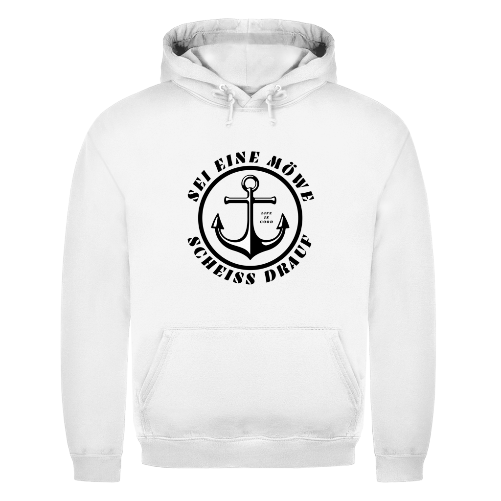 SEI EINE MÖWE Herren Hoodie