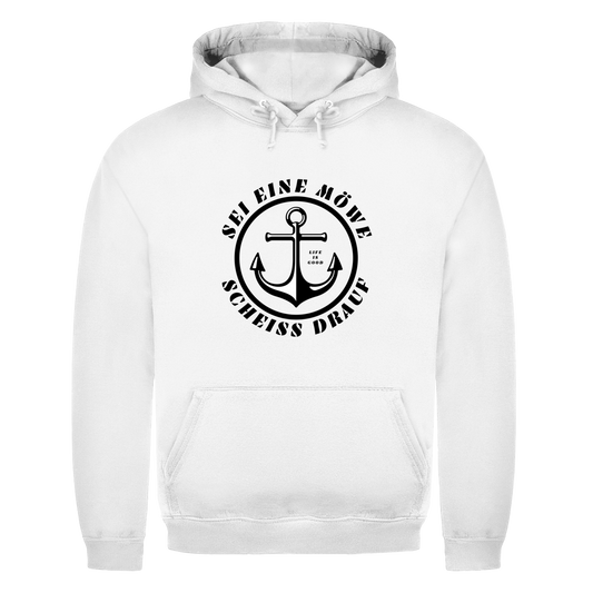 SEI EINE MÖWE Herren Hoodie